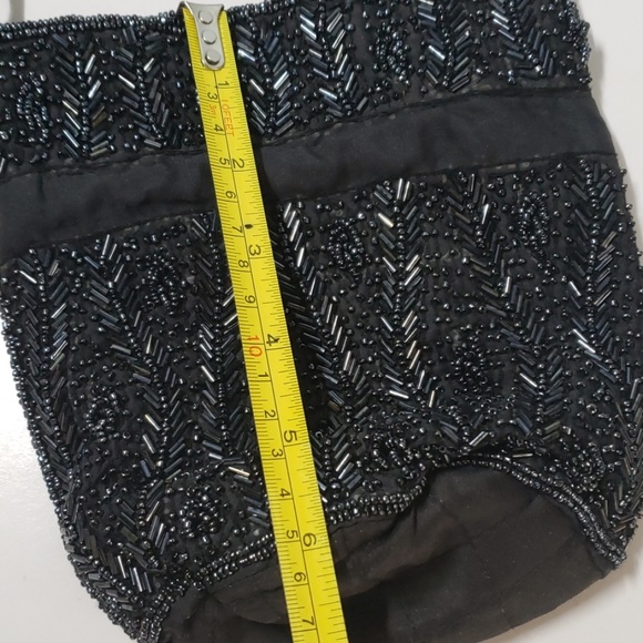 🛍🚨 CLOSET CLEAROUT! Beaded Satchel Bag - Picture 3 of 5